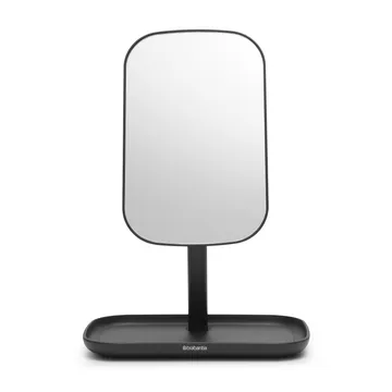 ReNew spiegel met opbergvakje - Donkergrijs - Brabantia