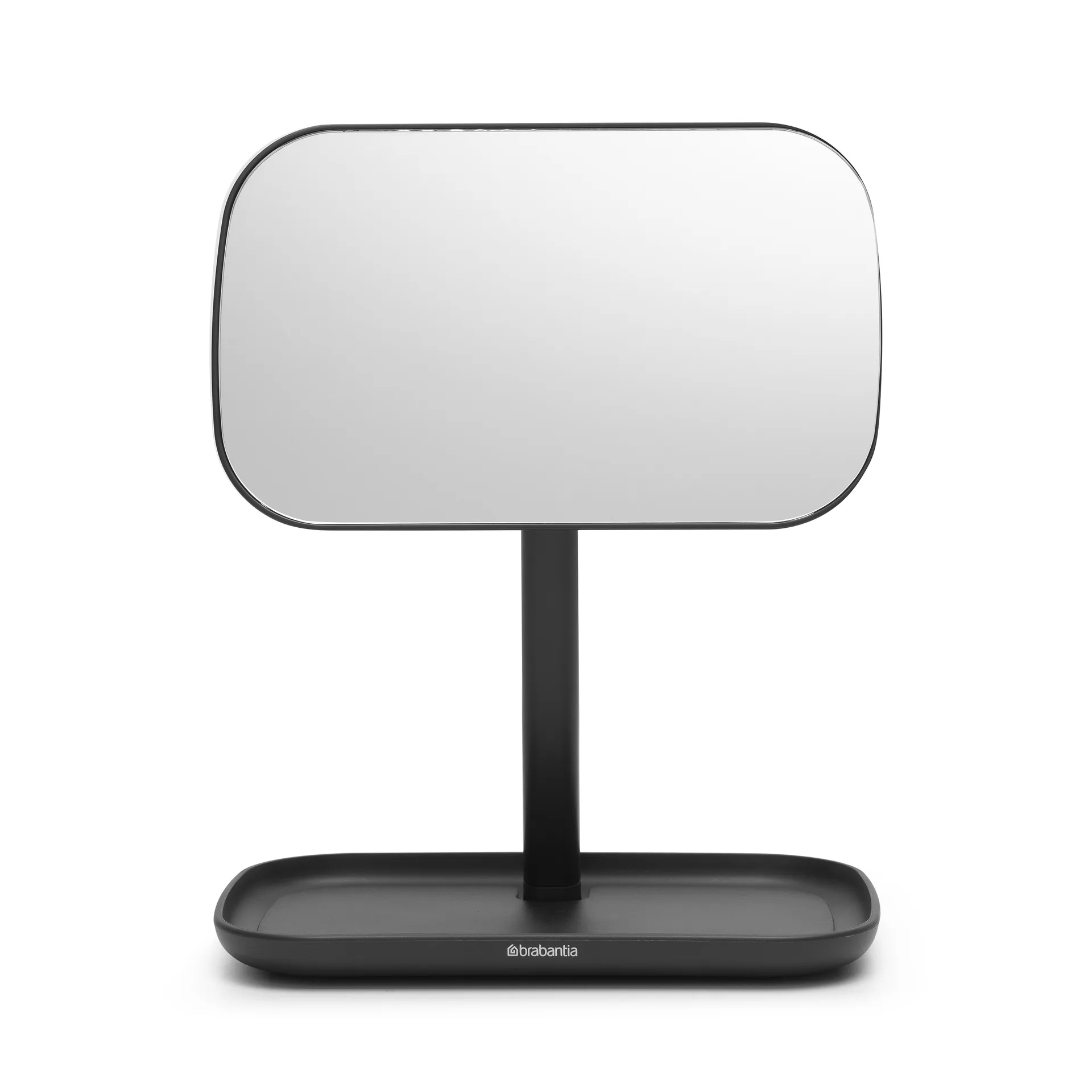 ReNew spiegel met opbergvakje, Donkergrijs Brabantia