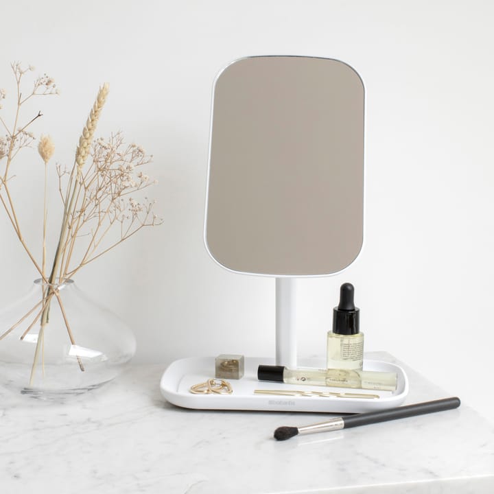 ReNew spiegel met opbergvakje, Wit Brabantia