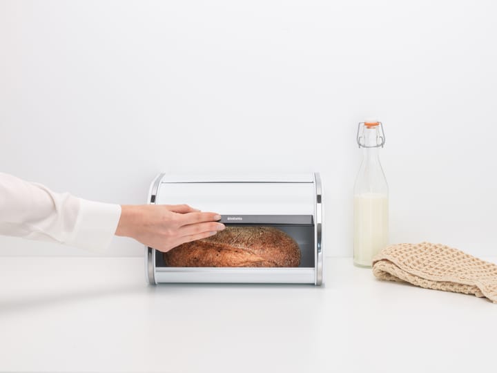 Roll Top brooddoos small, Wit Brabantia