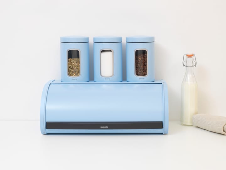 Roll Top broodtrommel medium, Dreamy blue Brabantia