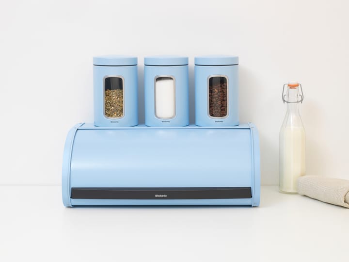 Roll Top broodtrommel medium, Dreamy blue Brabantia