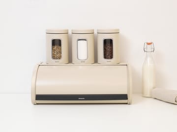 Roll Top broodtrommel medium - Soft beige - Brabantia