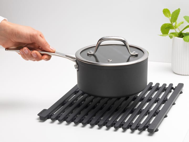 Sinkside afdruipmat 30x30 cm, Donkergrijs Brabantia