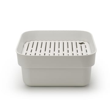 Sinkside afwasteiltje met droogplankje 34x37 cm - Lichtgrijs - Brabantia
