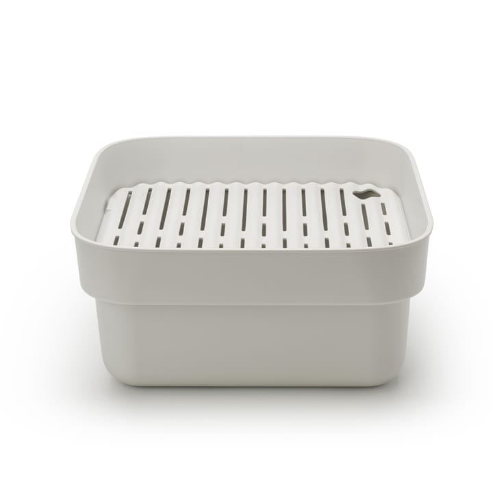 Sinkside afwasteiltje met droogplankje 34x37 cm, Lichtgrijs Brabantia