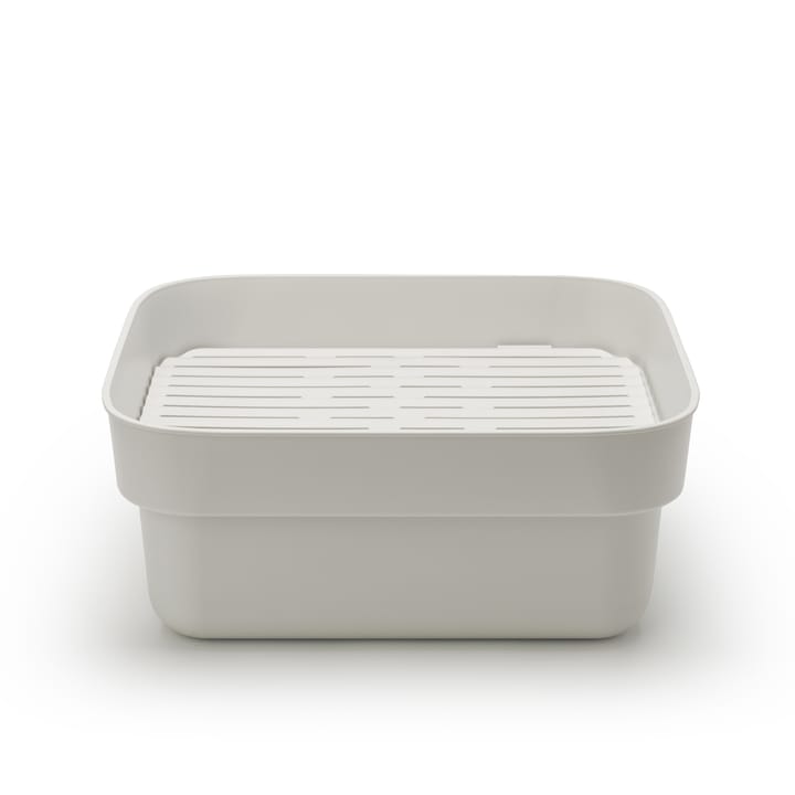 Sinkside afwasteiltje met droogplankje 34x37 cm, Lichtgrijs Brabantia