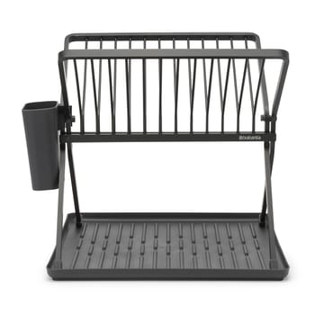 Sinkside inklapbaar afdruiprek 37 cm - Donkergrijs - Brabantia