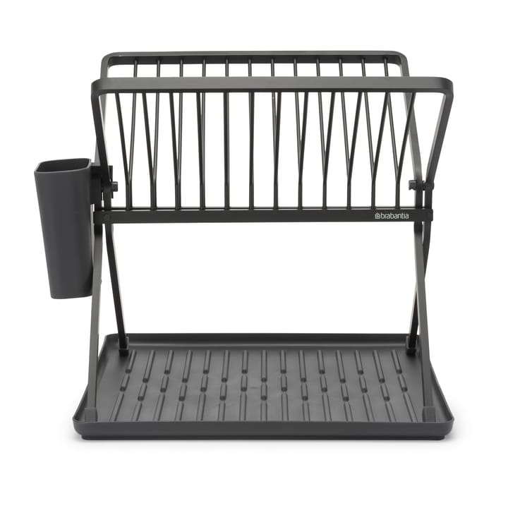 Sinkside inklapbaar afdruiprek 37 cm, Donkergrijs Brabantia