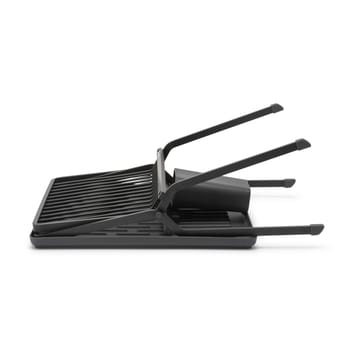Sinkside inklapbaar afdruiprek 37 cm - Donkergrijs - Brabantia