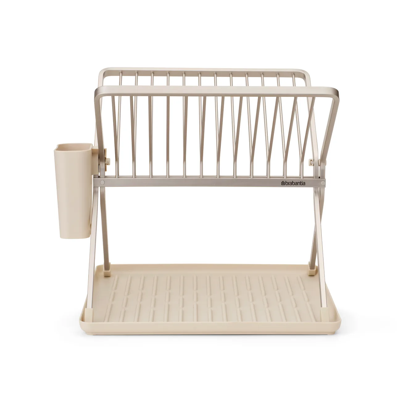 Sinkside inklapbaar afdruiprek 37 cm, Zacht beige Brabantia