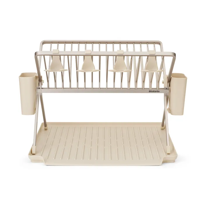 Sinkside inklapbaar afdruiprek 51 cm - Zacht beige - Brabantia