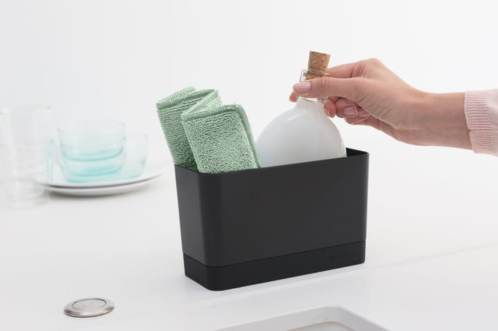 Sinkside schoonmaakspons microvezel 3-pack, Jade green Brabantia