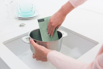 Sinkside schoonmaakspons microvezel 3-pack - Jade green - Brabantia