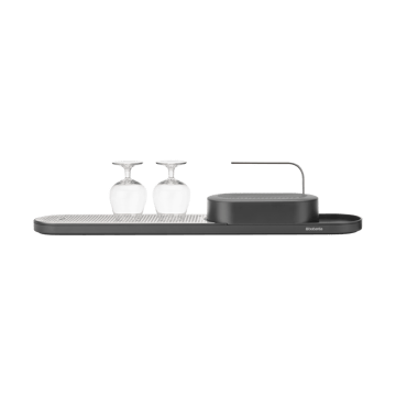 SinkStyle aanrechtorganiser set 2-delig - Mineral Infinite Grey - Brabantia