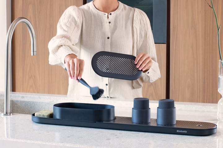 SinkStyle aanrechtorganiser set 2-delig, Mineral Infinite Grey Brabantia