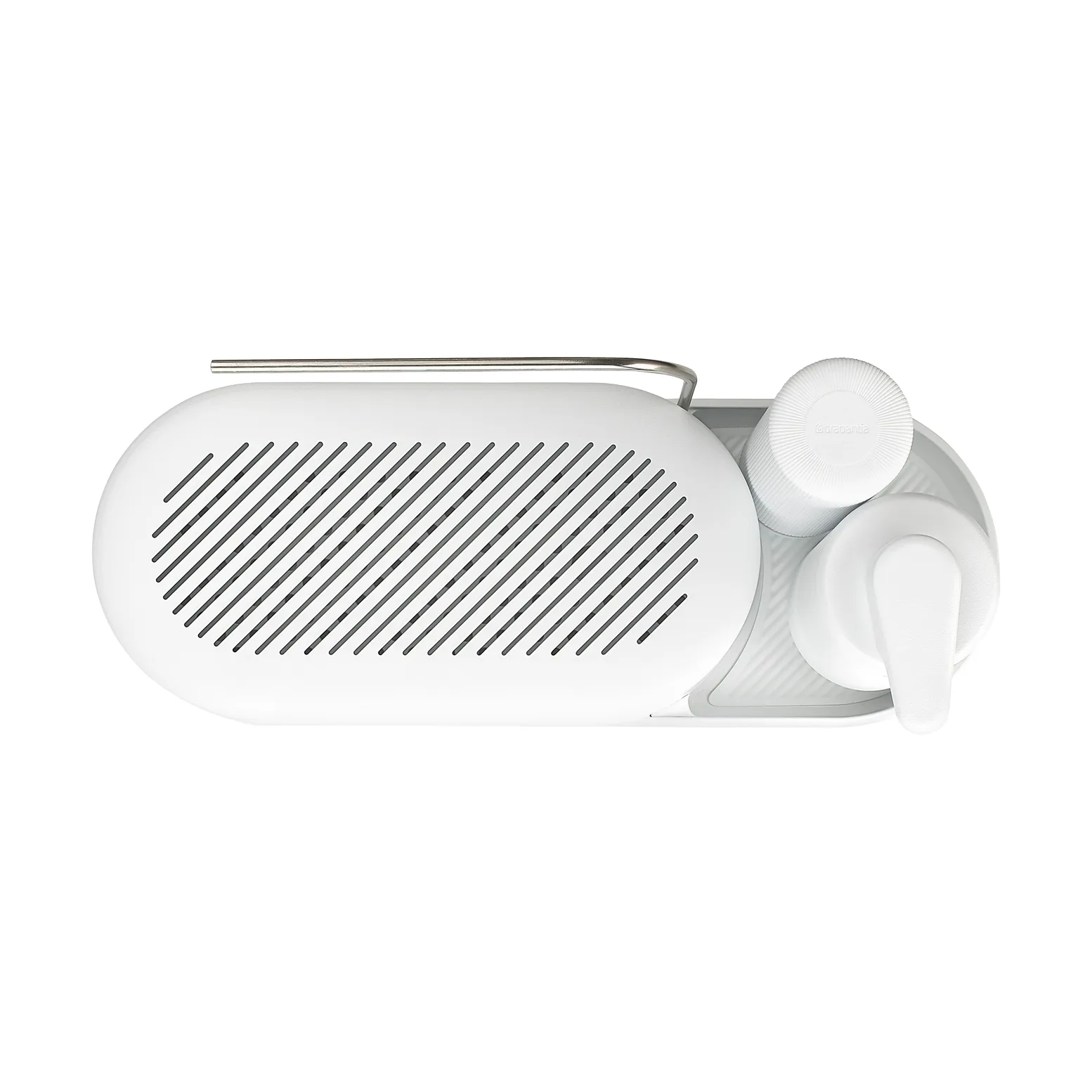 SinkStyle aanrechtorganiser set 3-delig, Mineral Fresh White Brabantia