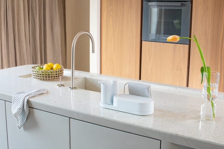 SinkStyle aanrechtorganiser set 3-delig, Mineral Fresh White Brabantia