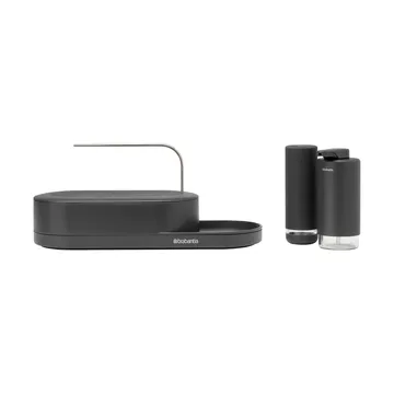 SinkStyle aanrechtorganiser set 3-delig - Mineral Infinite Grey - Brabantia