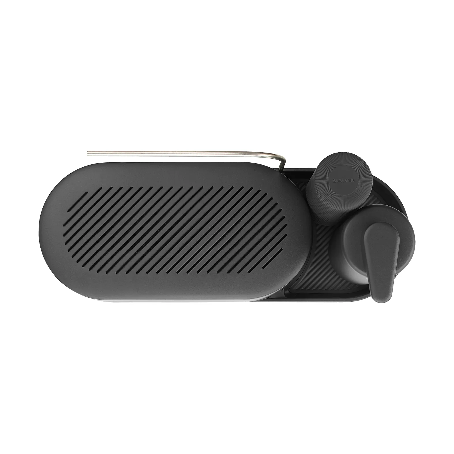 SinkStyle aanrechtorganiser set 3-delig, Mineral Infinite Grey Brabantia