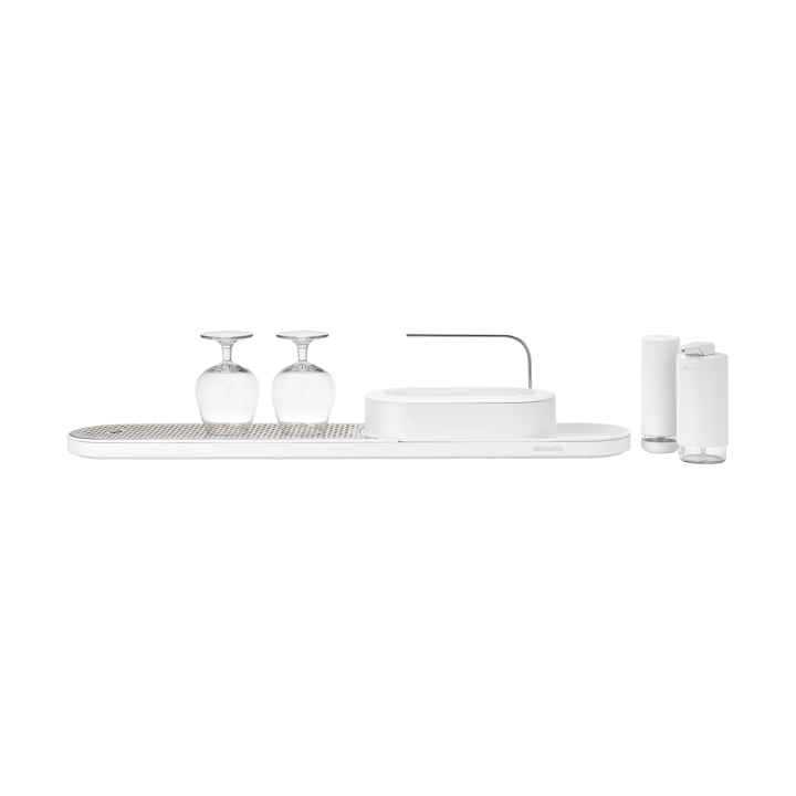SinkStyle aanrechtorganiser set 4-delig, Mineral Fresh White Brabantia