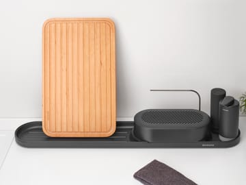 SinkStyle aanrechtorganiser set 4-delig - Mineral Infinite Grey - Brabantia