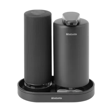 SinkStyle zeeppomp/afwasmiddeldispenser set - Mineral Infinite Grey - Brabantia