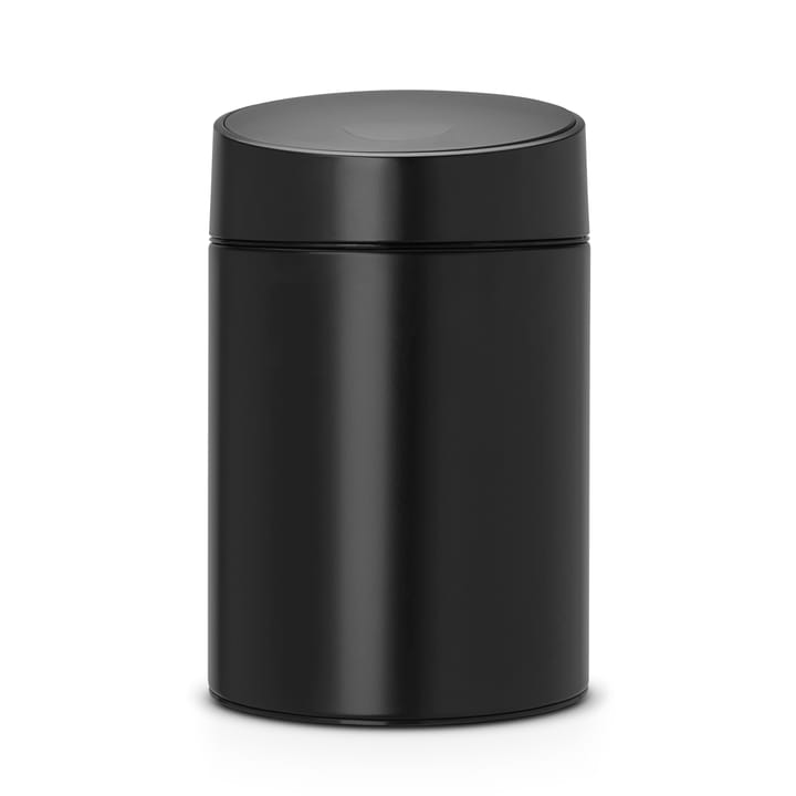 Slide Bin prullenbak 5 liter, zwart Brabantia