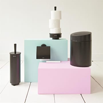 Slide Bin prullenbak 5 liter - zwart - Brabantia