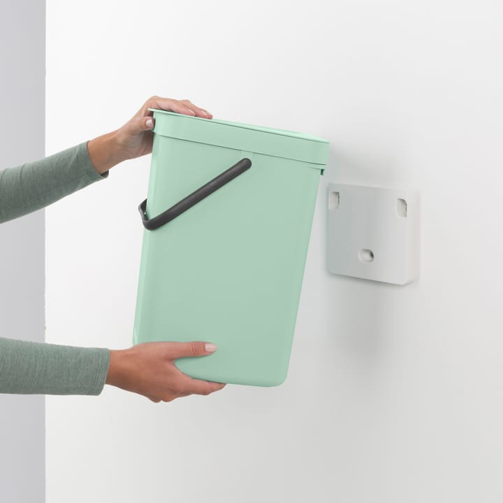 Sort & Go afvalbak 12 l., Jade green Brabantia