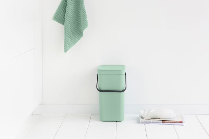 Sort & Go afvalbak 12 l., Jade green Brabantia