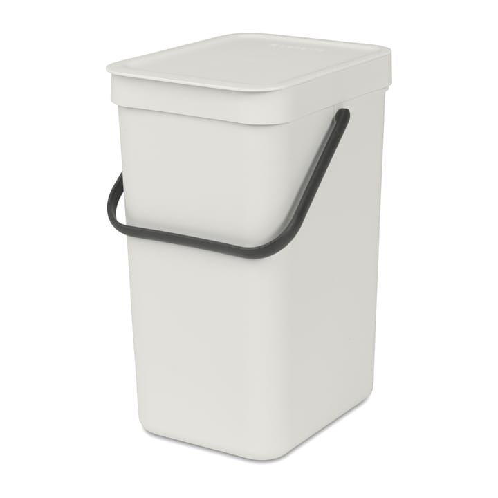 Sort & Go afvalbak 12 l., Lichtgrijs Brabantia