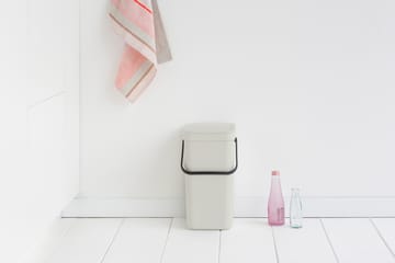 Sort & Go afvalbak 12 l. - Lichtgrijs - Brabantia