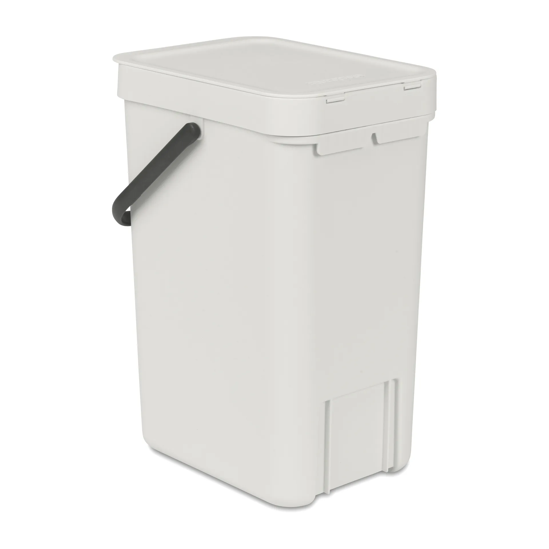 Sort & Go afvalbak 12 liter, Lichtgrijs Brabantia