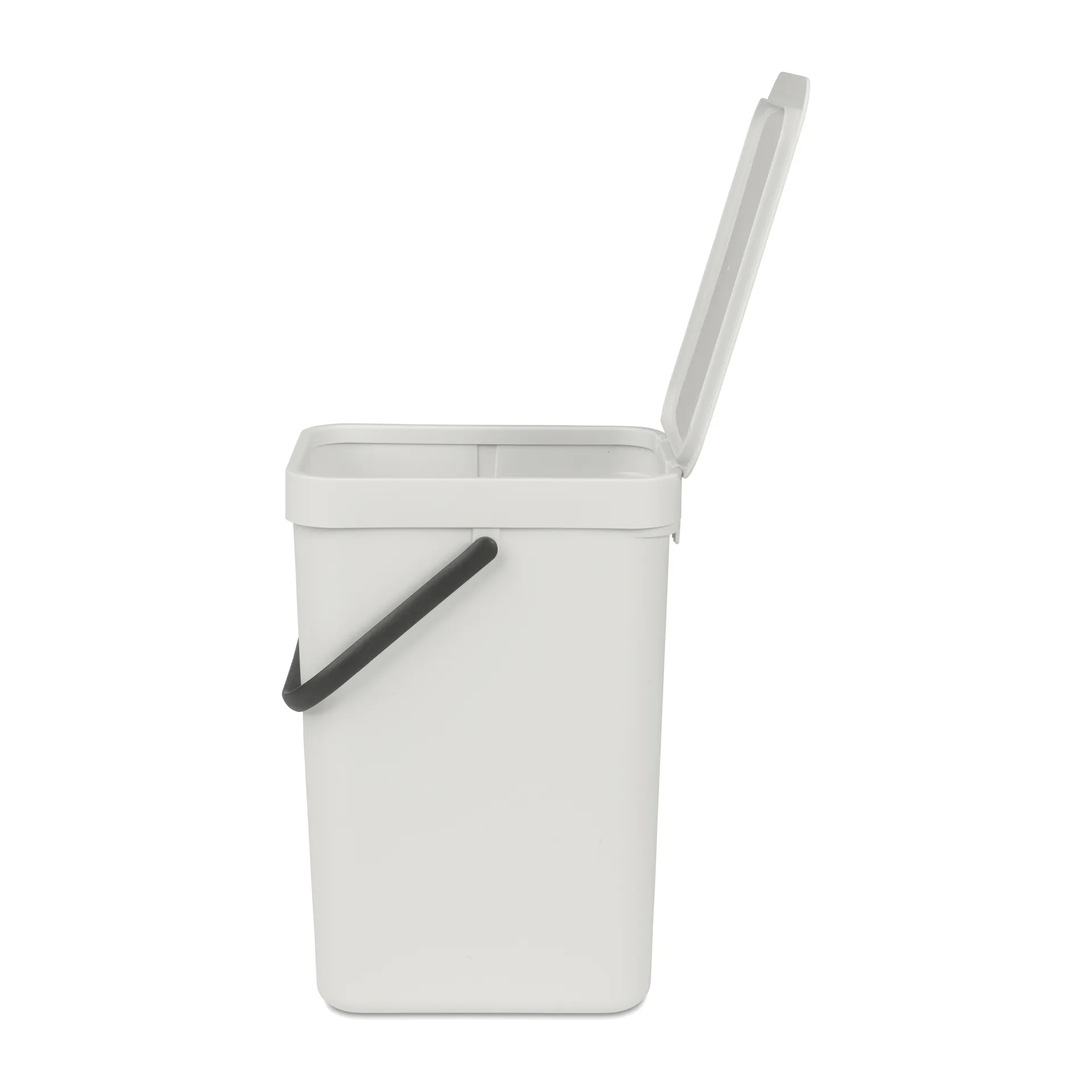 Sort & Go afvalbak 12 liter, Lichtgrijs Brabantia