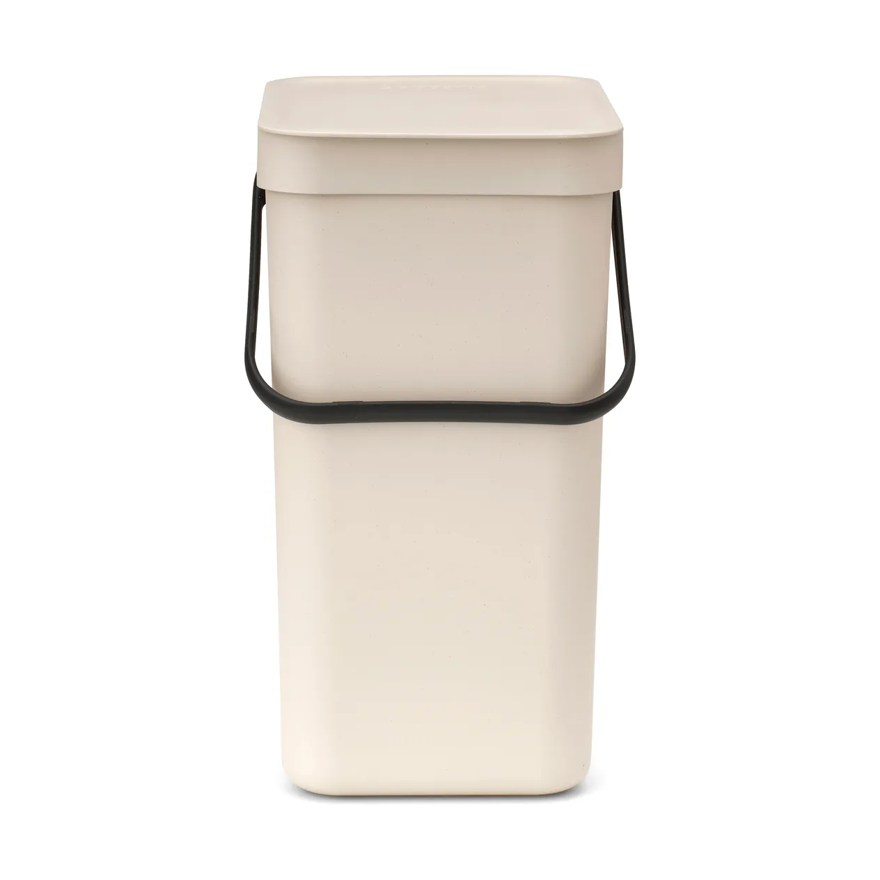 Sort & Go afvalbak 12 liter, Zacht beige Brabantia