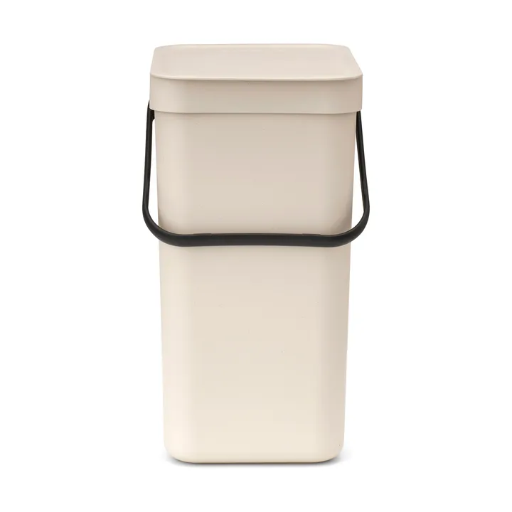 Sort & Go afvalbak 12 liter - Zacht beige - Brabantia