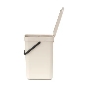 Sort & Go afvalbak 12 liter - Zacht beige - Brabantia