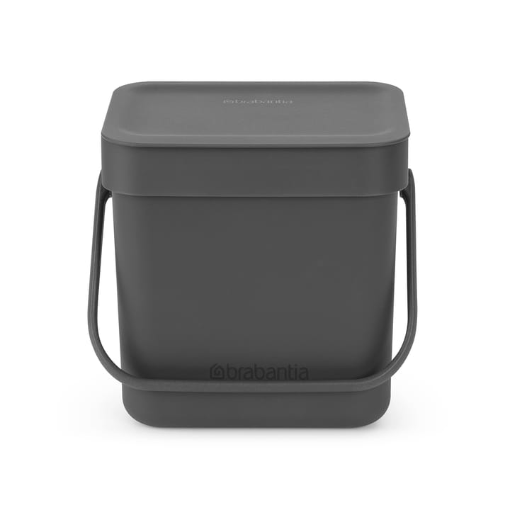 Sort & Go afvalbak 3 L - Grijs - Brabantia