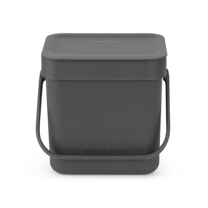 Sort & Go afvalbak 3 L - Grijs - Brabantia