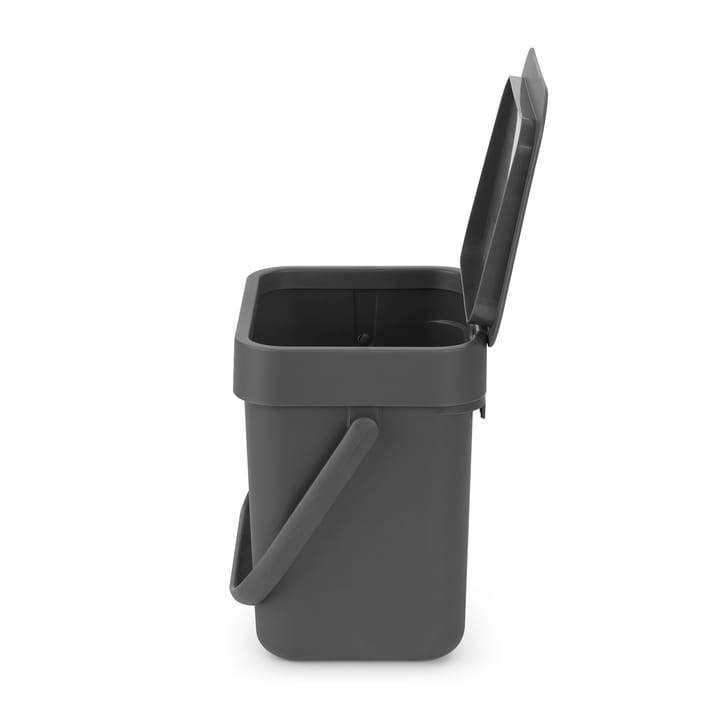 Sort & Go afvalbak 3 L, Grijs Brabantia