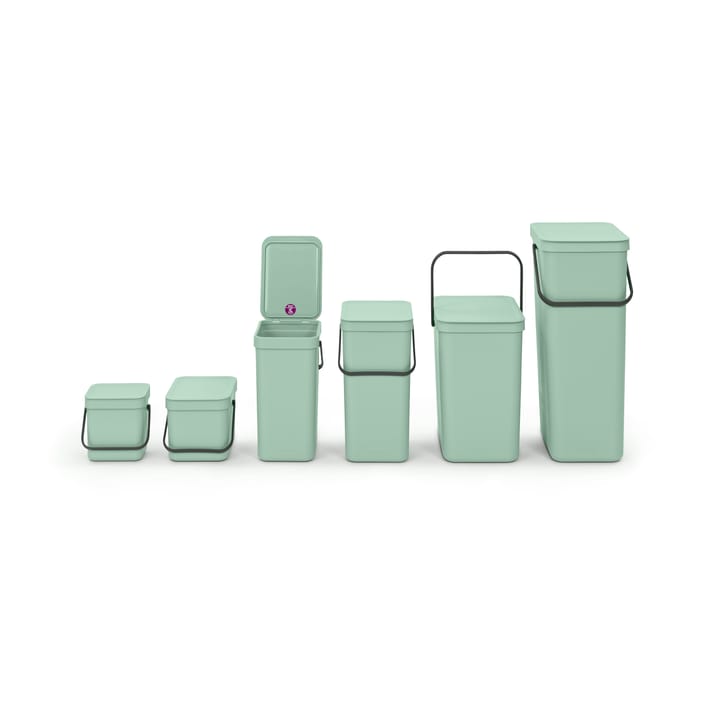 Sort & Go afvalbak 3 L - Jade green - Brabantia