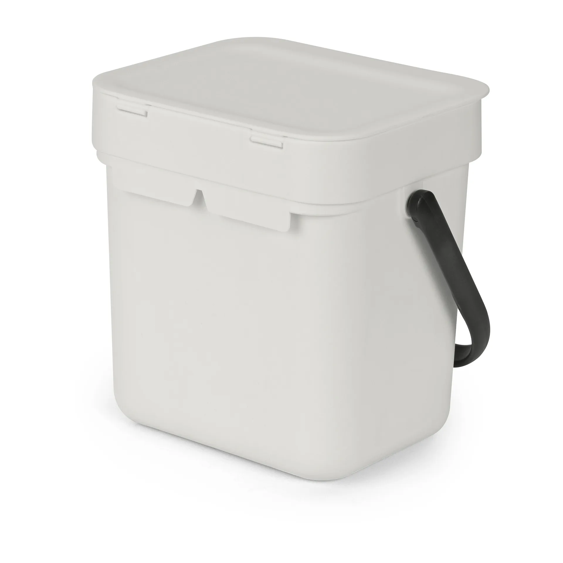 Sort & Go afvalbak 3 L, Lichtgrijs Brabantia