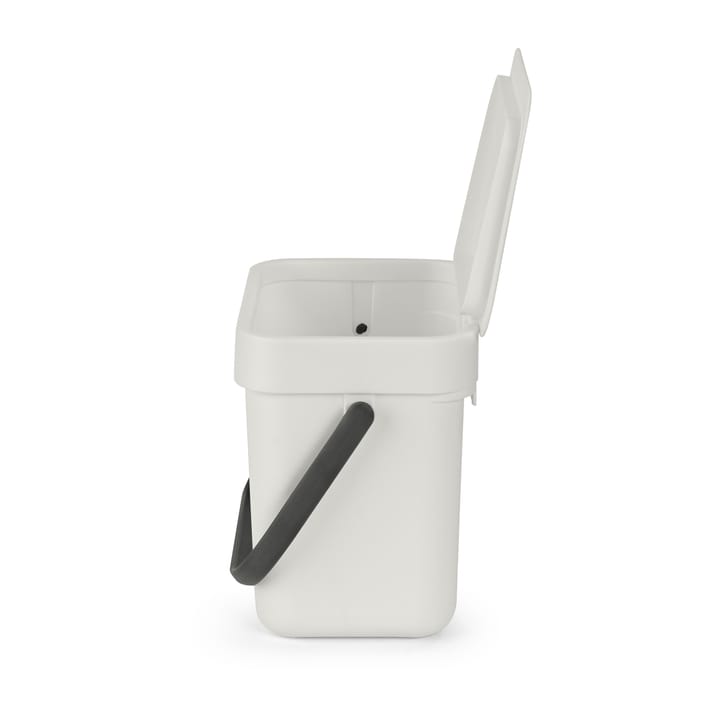Sort & Go afvalbak 3 L, Lichtgrijs Brabantia