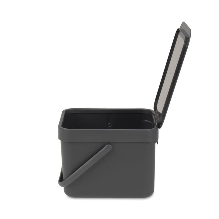 Sort & Go afvalbak 6 l., grijs Brabantia