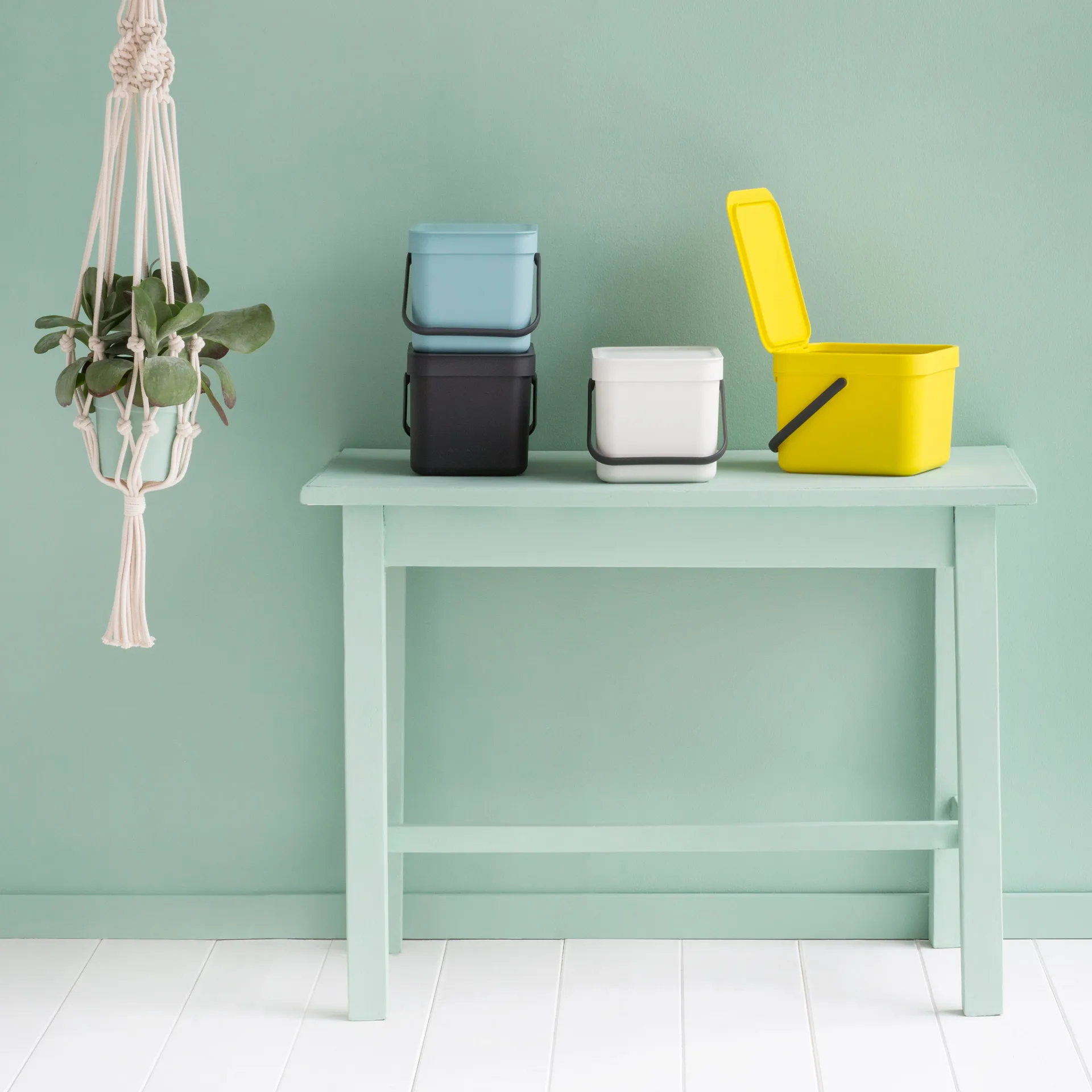 Sort & Go afvalbak 6 l., grijs Brabantia