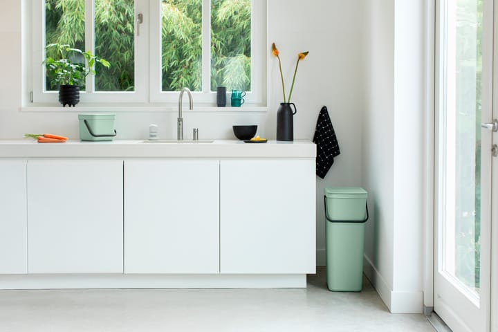 Sort & Go afvalbak 6 l., Jade green Brabantia