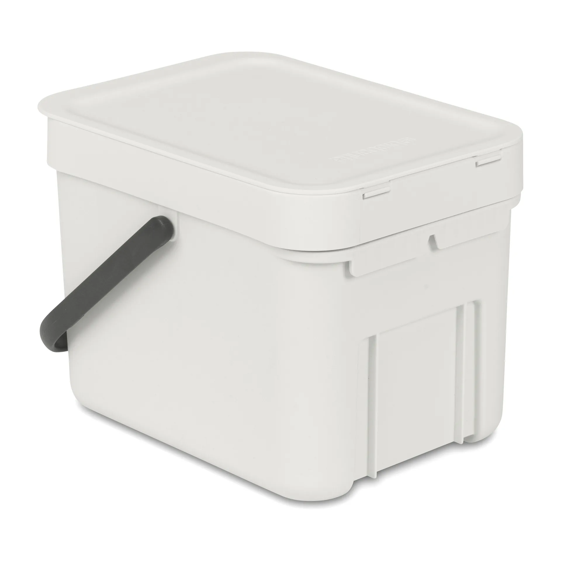 Sort & Go afvalbak 6 liter, Lichtgrijs Brabantia