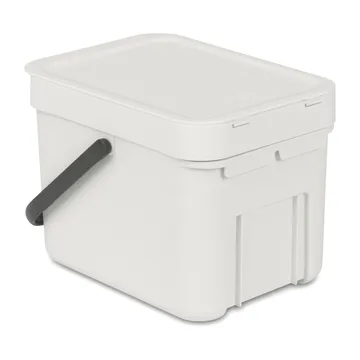 Sort & Go afvalbak 6 liter - Lichtgrijs - Brabantia