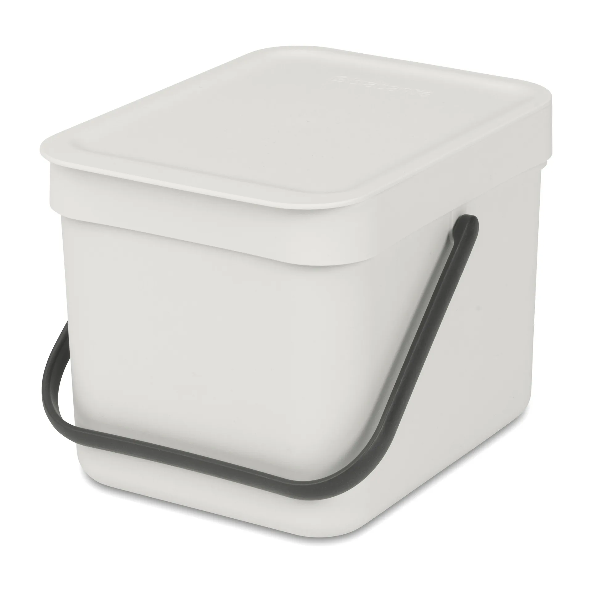 Sort & Go afvalbak 6 liter, Lichtgrijs Brabantia